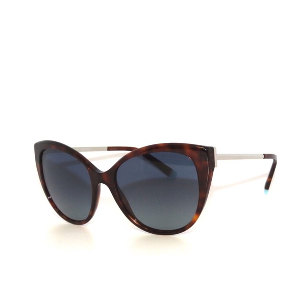 Tiffany & Co 4166 80024U Havana Blue Gradient Sunglasses TF4166 main image 5